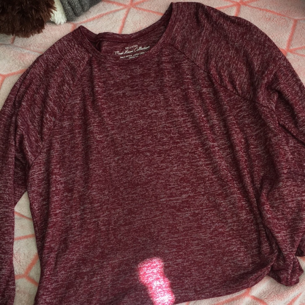 Long sleeve hollister shirt